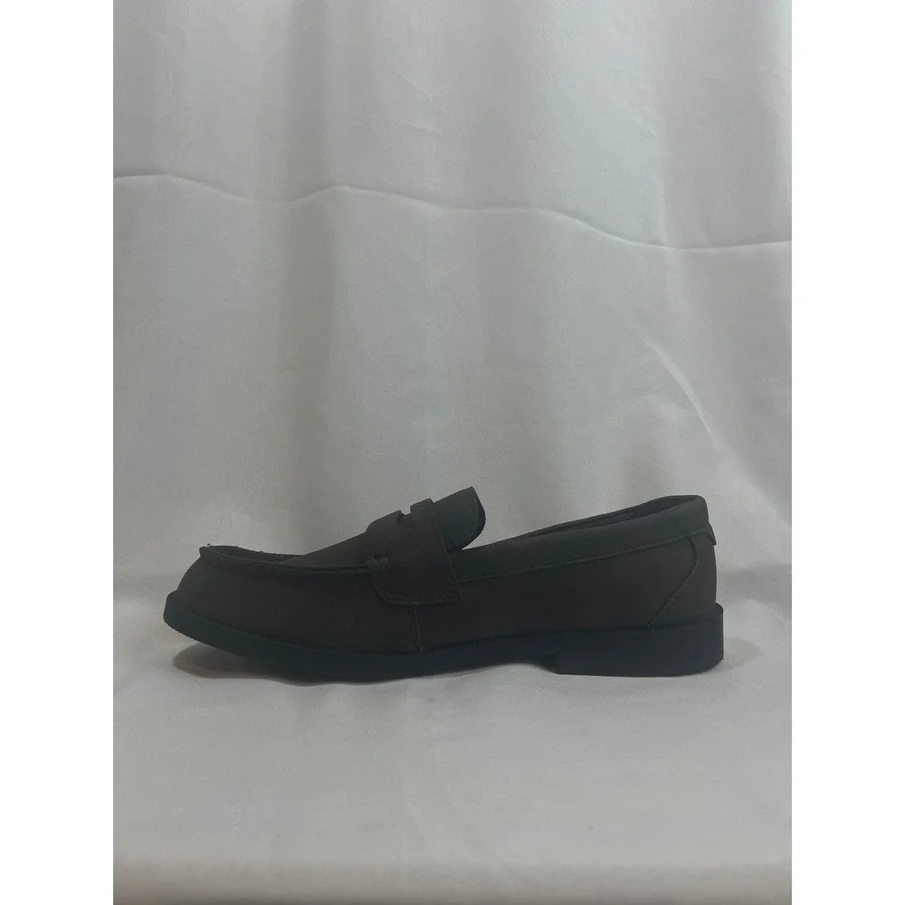 Goodfellow‎ & Co Mens Phillip Penny Loafers Dark Brown Slip On Dress Shoes 9.5
